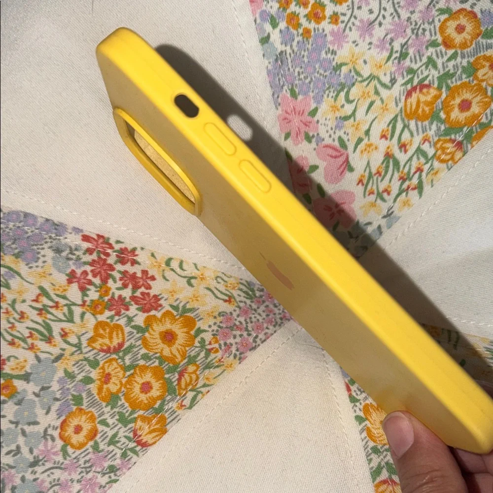 Apple Bright Yellow iPhone Case for iPhone 13 Pro Max